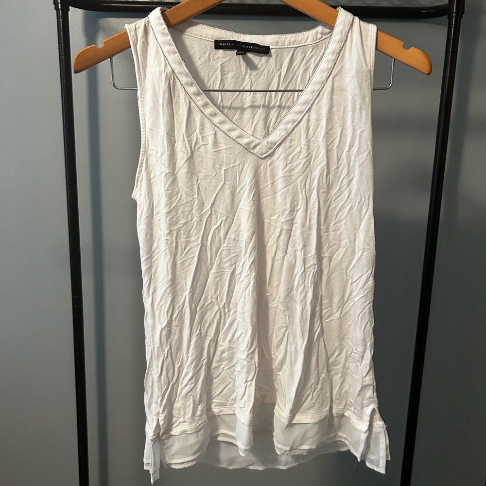 White Tank Top